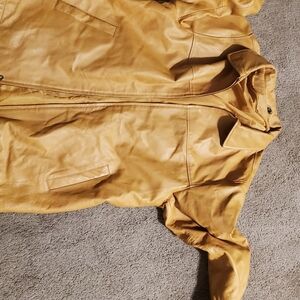 Heavy duty leather jacket